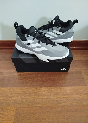 Gri Adidas Basketbol Ayakkabısı - Görsel 4