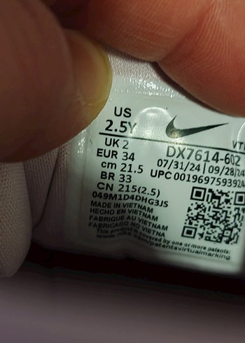 Nike Pembe Elastik Bağcıklı  Spor Ayakkabı - Görsel 2