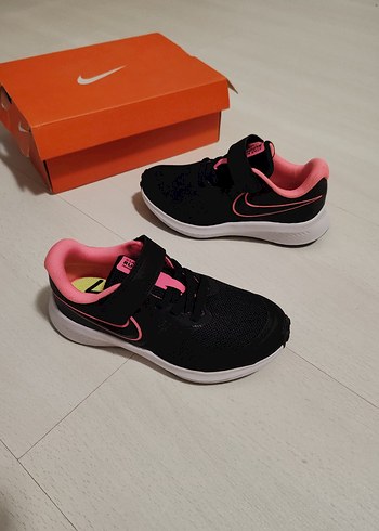 Kız Çocuk Siyah-Pembe Spor Ayakkabı 27.5 numara - Görsel 3