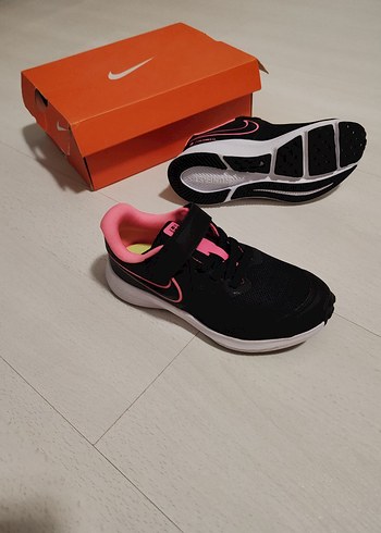 Kız Çocuk Siyah-Pembe Spor Ayakkabı 27.5 numara - Görsel 5