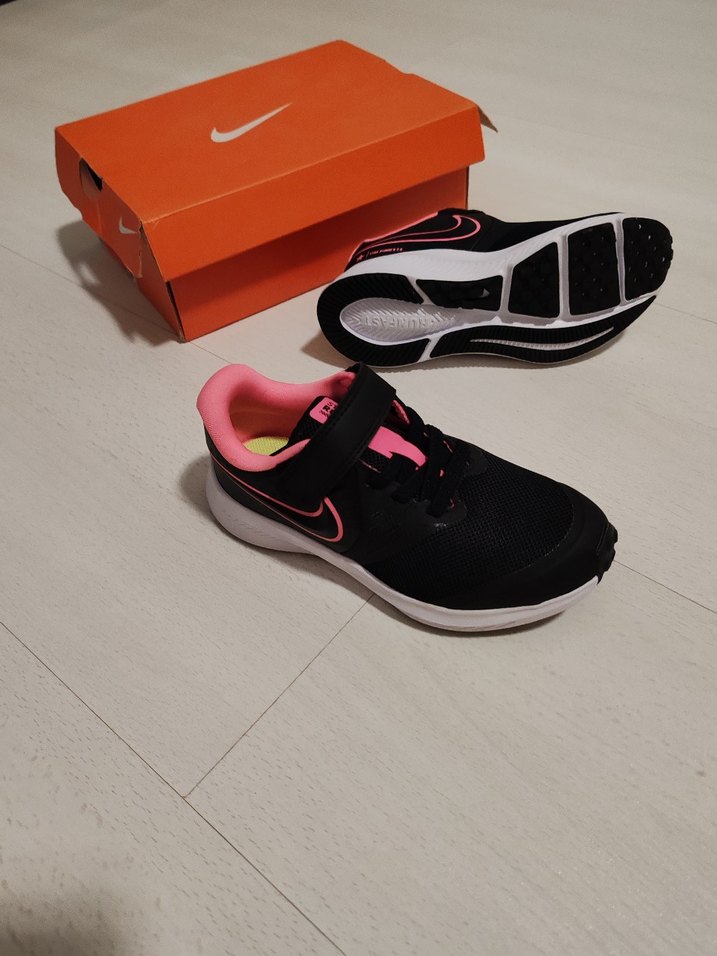 Kız Çocuk Siyah-Pembe Spor Ayakkabı 27.5 numara - Görsel 5