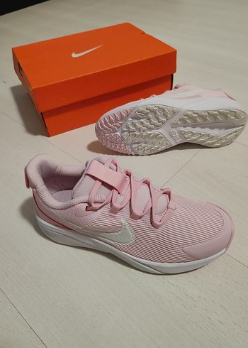 Nike Pembe Elastik Bağcıklı Spor Ayakkabı - Görsel 3