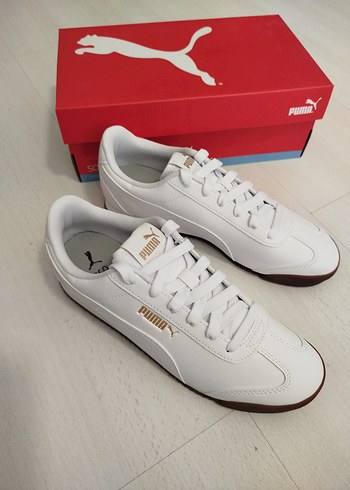 38,5 Beden beyaz Renk Beyaz Puma Kadın Spor Ayakkabı