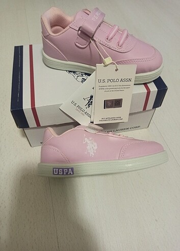 25 Beden pembe Renk #U.S. Polo Assn# spor ayakkabı