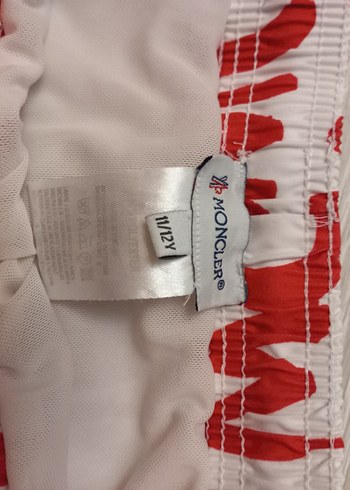 Gri Kırmızı Baskılı Erkek çocuk Şort Mayo - Görsel 2