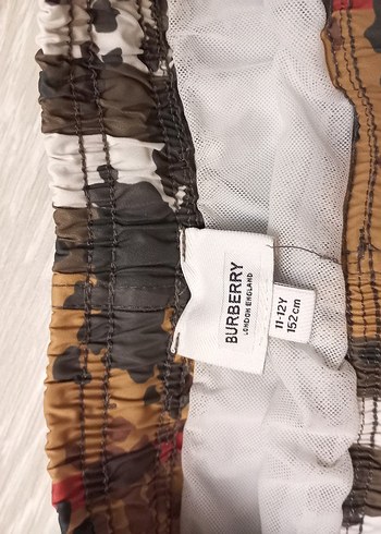 Kahverengi Kamuflaj Desenli Erkek çocuk mayo - Görsel 2