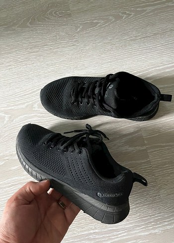 Hammer Jack Siyah Bağcıklı spor ayakkabı