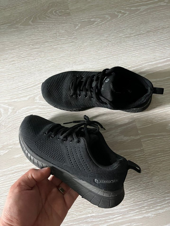 Siyah Bağcıklı spor ayakkabı - Görsel 2