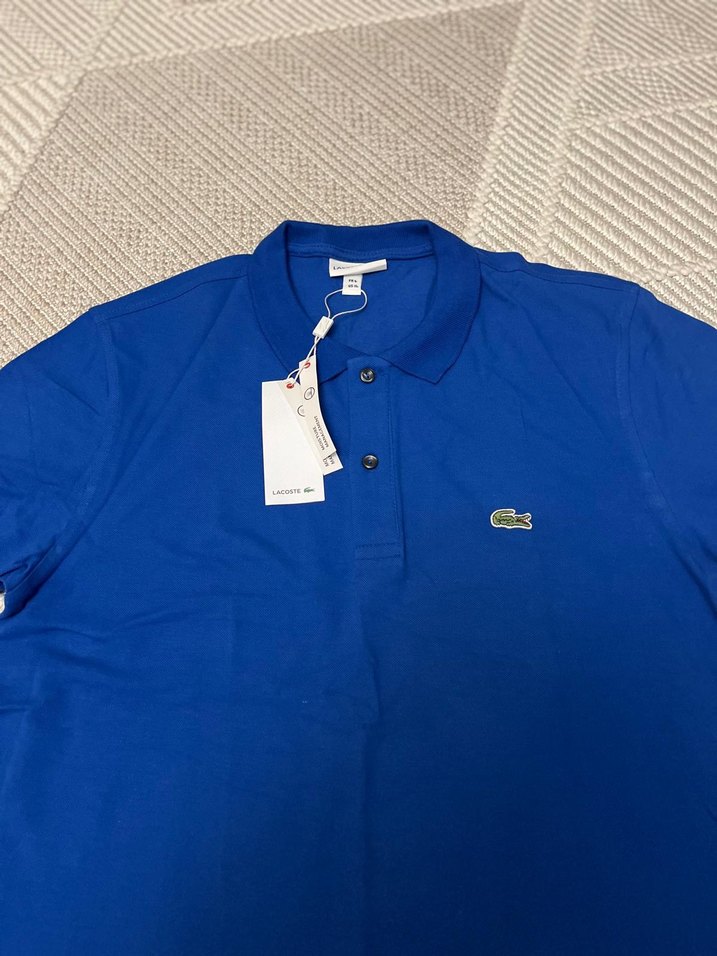 Lacoste Lacivert Düğmeli Polo Tişört - Görsel 2