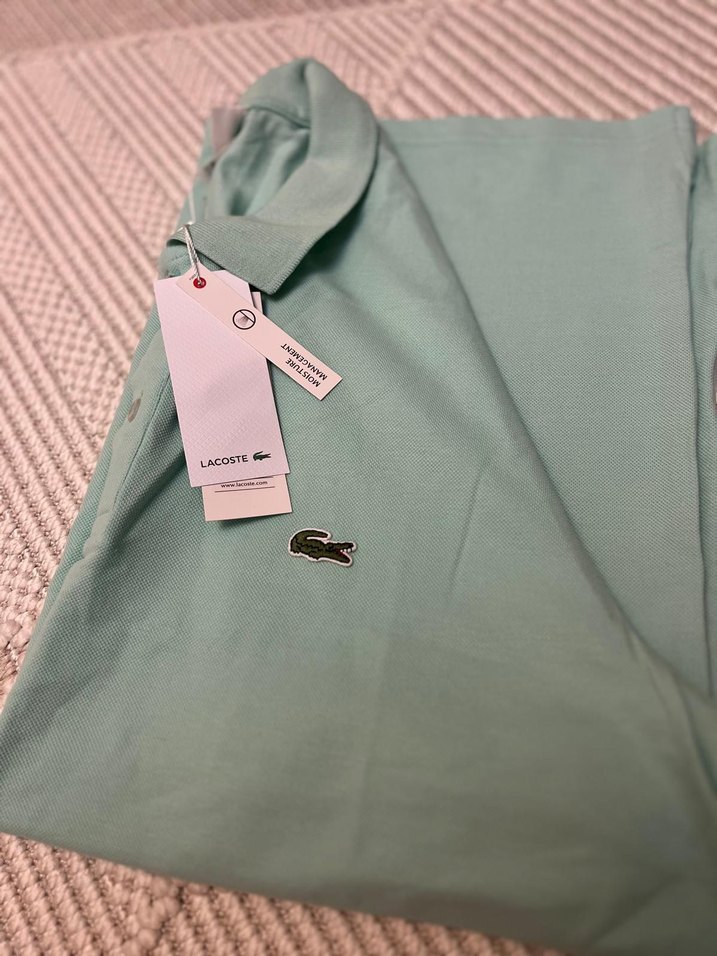 Lacoste Yeşil Kısa Kollu Polo Tişört - Görsel 2
