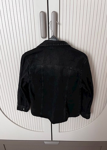 LC Waikiki Erkek Çocuk Siyah Denim Gömlek