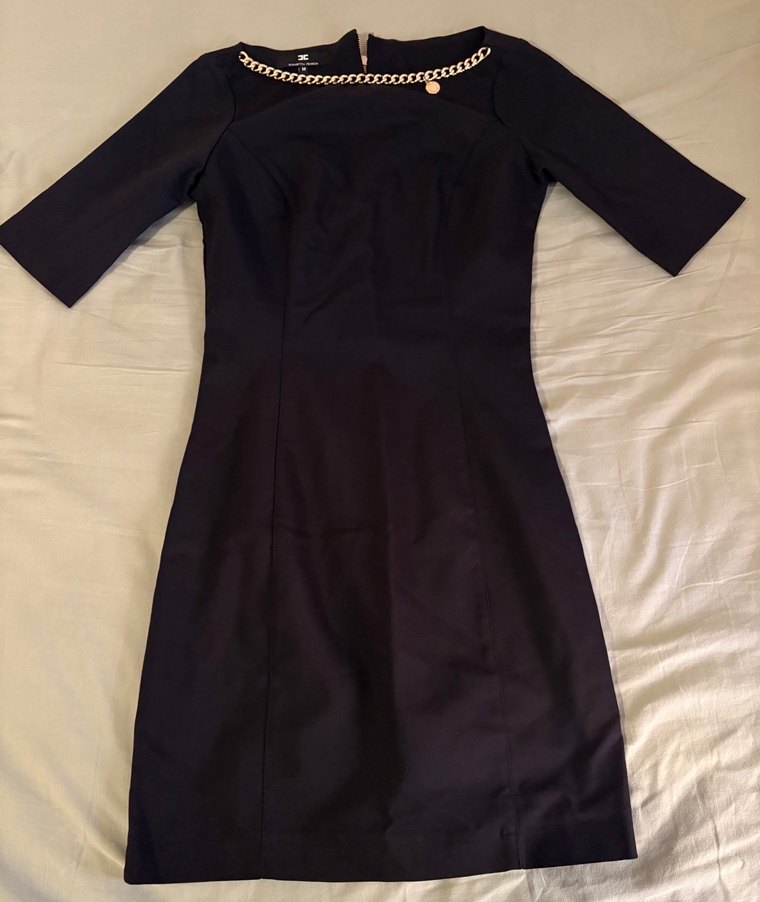 Kadın Siyah Elbise - Görsel 2