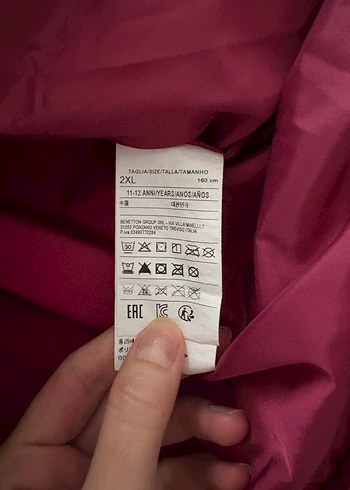 Benetton Kız Çocuk Montu - Görsel 5