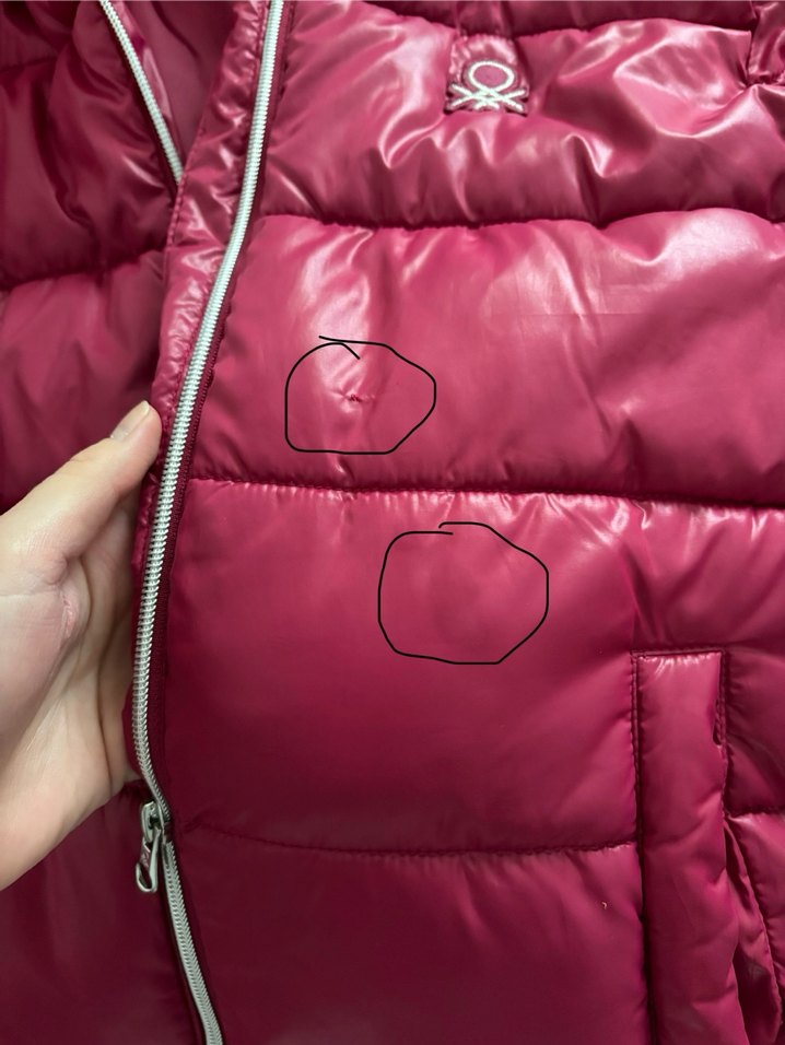 Benetton Kız Çocuk Montu - Görsel 4