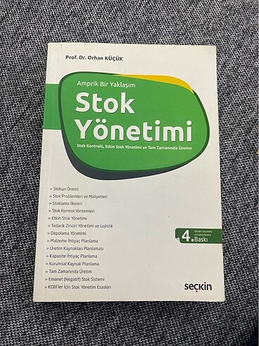 Stok Yönetimi (Orhan Küçük)