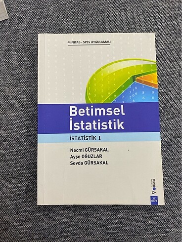 Betimsel İstatistik (Necmi Gürsakal, Ayşe Oğuzlar, Sevda Gürsaka
