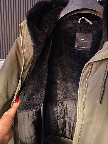 xl Beden haki Renk Zara mont xl
