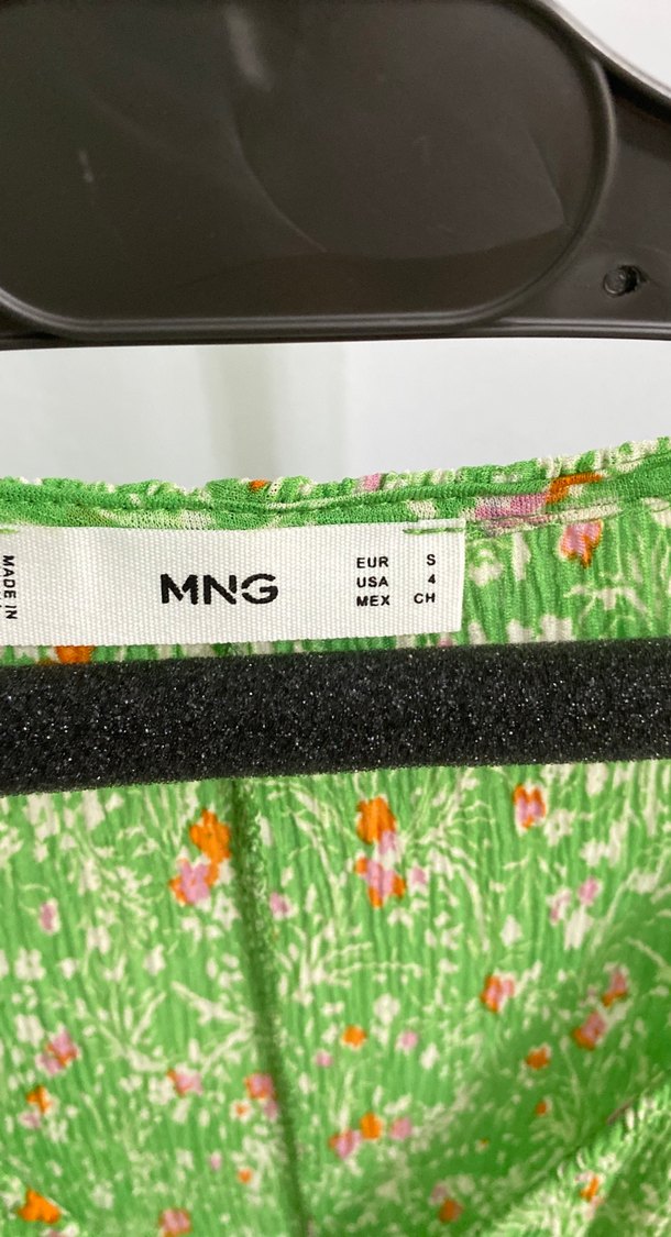 Yeşil V Yakalı Bohem Midi Elbise - Görsel 4