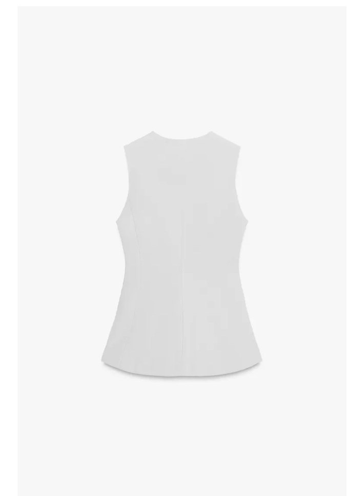 Kadın Kemerli Kolsuz taş rengi  Yelek - Görsel 2