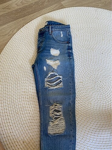 34 Beden mavi Renk Mango jean