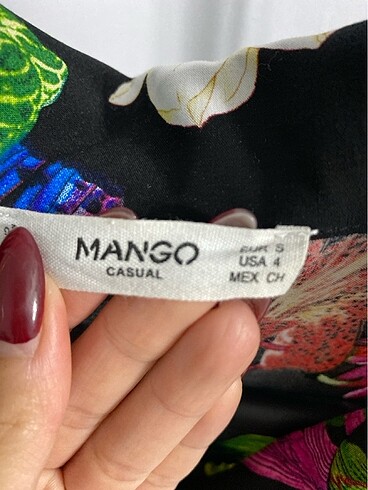 Mango Mango uzun elbise