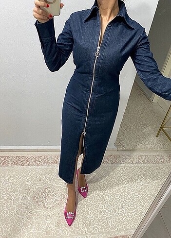 Zara jean elbise