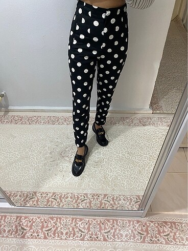 Zara keten karışımlı pantolon