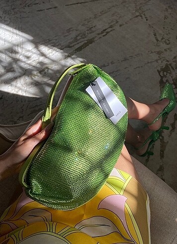 Mango taşlı çanta
