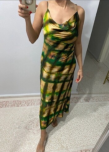 Zara Zara drapeli elbise