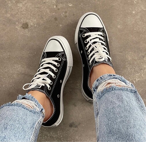 36 Beden siyah Renk CONVERSE KISA