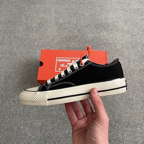 37 Beden siyah Renk CONVERSE CHUCK 70 İTHAL