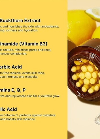 Beden Renk Medicube Deep Vitamin C Golden Capsule Face Moisturizer (Orjinal