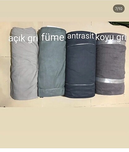 Açık gri fon perde