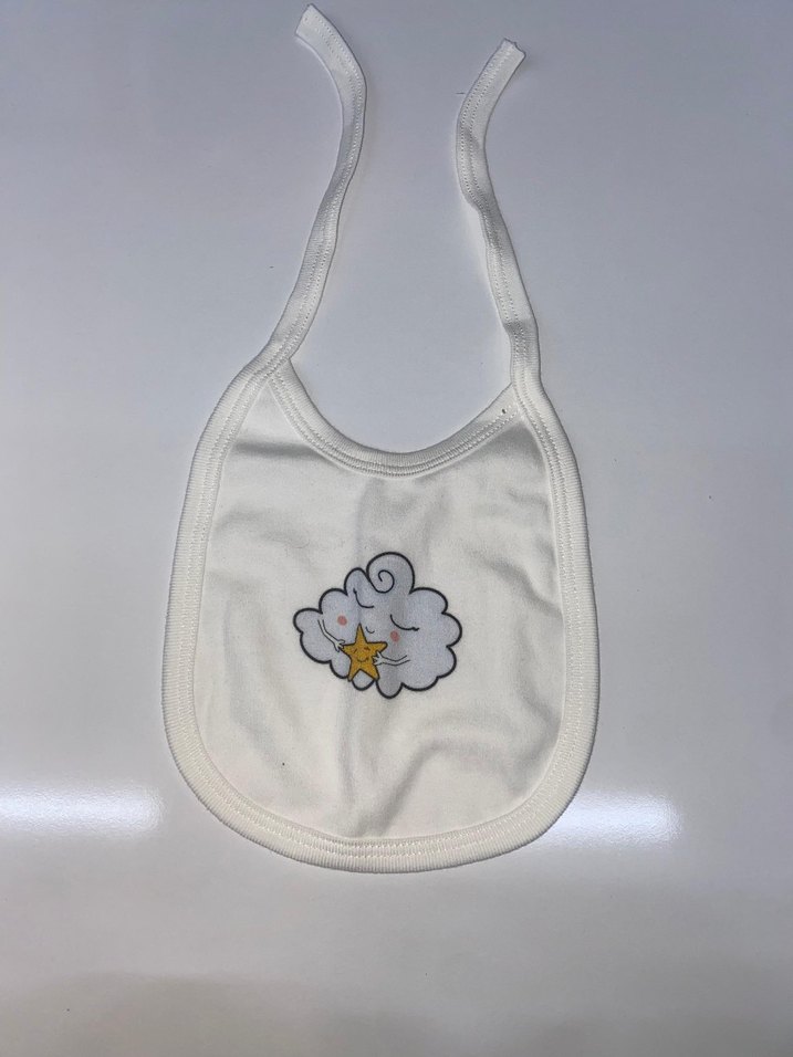 Beyaz Bebek Tulum ve Şapka Seti - Görsel 3