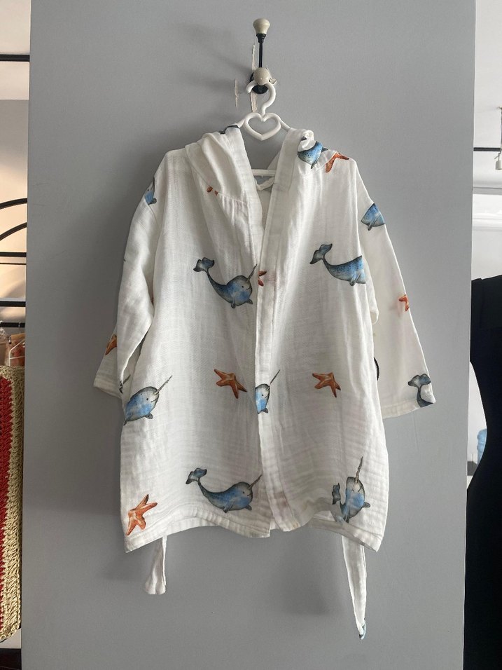 çocuk peştemal bornoz - Görsel 3