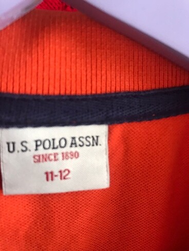 U.S Polo Assn. Koyu turuncu polo tshirt