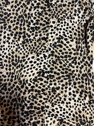 s Beden H&M studio leoplar gömlek