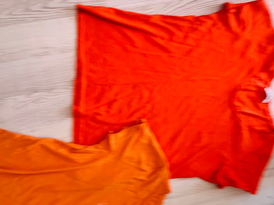 Turuncu Kısa Kollu kadın tişört - Görsel 3