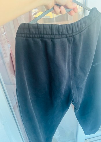 Siyah Rahat Kesim Eşofman Altı - Görsel 4