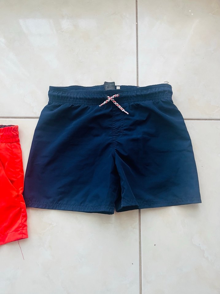 Kırmızı Mini Erkek Şort Mayo - Görsel 2