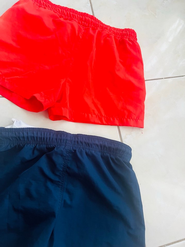 Kırmızı Mini Erkek Şort Mayo - Görsel 5