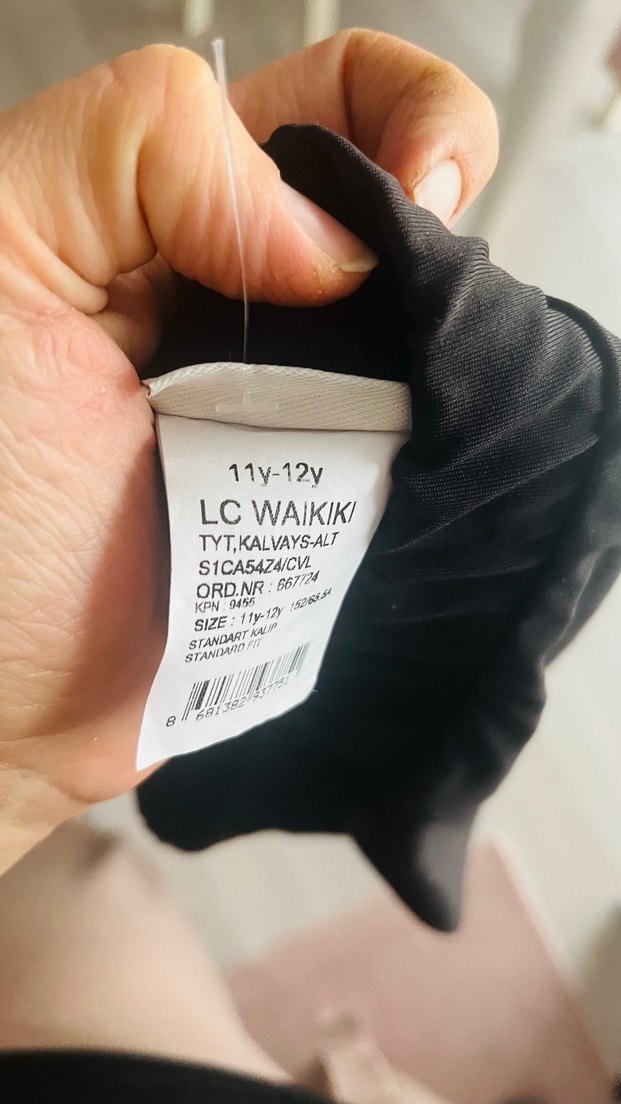 Renkli Baskılı Çocuk Tayt - Görsel 3