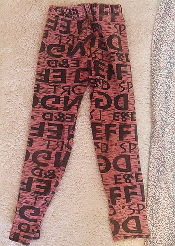 Renkli, bol kesim kız çocuk pijama - Görsel 3