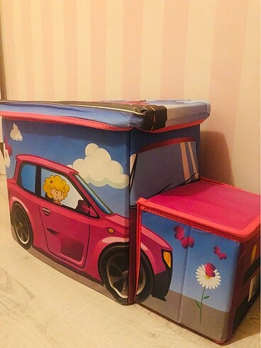  Araba şeklinde oyuncak kutusu