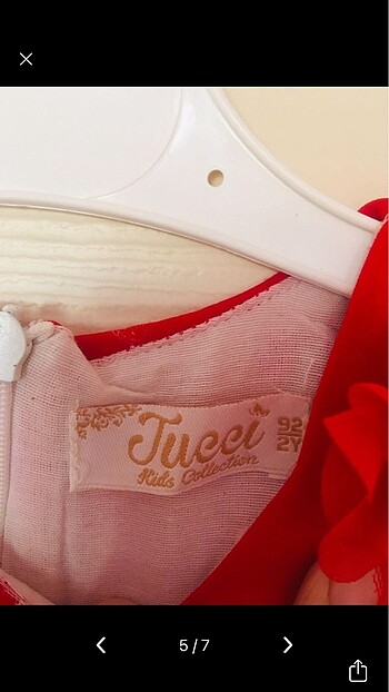 Anne kız elbise - Görsel 4