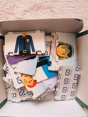Beden Meslek eğitici puzzle