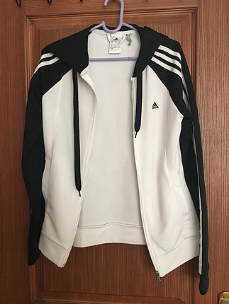 Adidas Adidas kapşonlu eşofman üstü