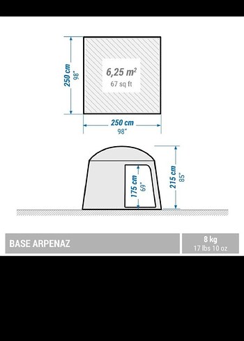 Aprenaz base cadir sifir - Görsel 7