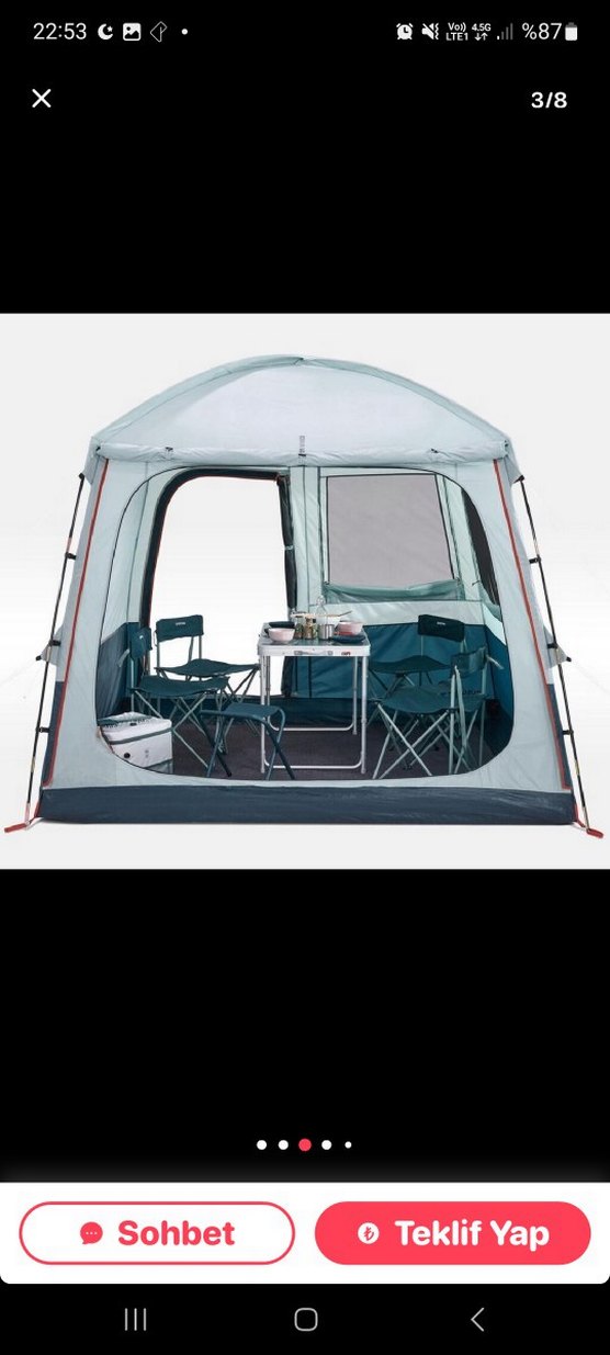 Aprenaz base cadir sifir - Görsel 5