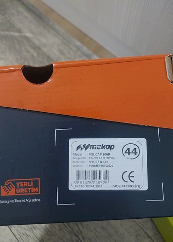 mekap iş ayakkabisi 44 numara - Görsel 4